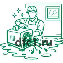 Сушка и уборка после потопа в Озёрске